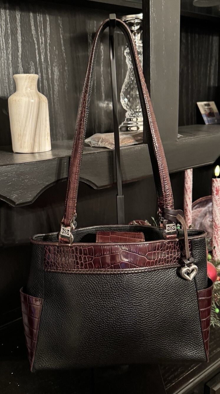 Vintage Brighton Leather Shoulder Bag
